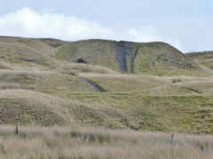 
Patches to the East of Blaen-y-Cwm Reservoir, Brynmawr, October 2012